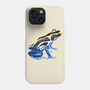 blue frog Phone Case
