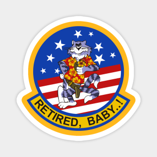 Tomcat Retired Magnet