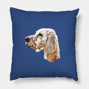 English Setter Pillow