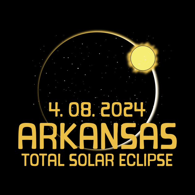 Total Solar Eclipse 2024 ARKANSAS by CREATIVITY88