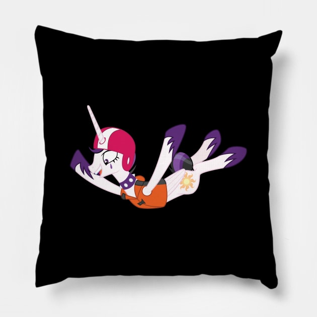 Punk Celestia Skydiving Pillow by Wissle