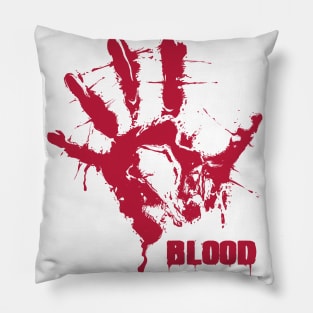 Bloody hand Pillow