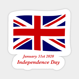 British Independence Day 2020 Magnet