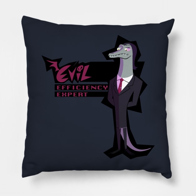 Evil Efficiency Expert Pillow by Contenebratio