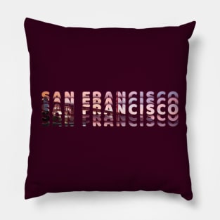 Global Cities: San Francisco City-USA Pillow