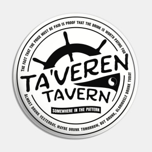 Ta'veren Tavern Logo Pin