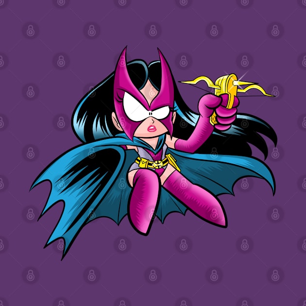 DcutieHuntress old skool by BeefcakeBoss