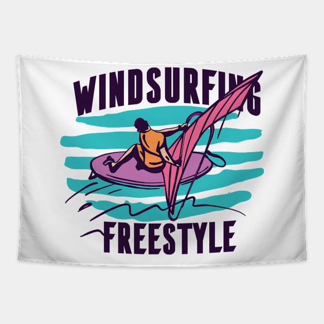 Vintage Surfing Tapestry by Urban_Vintage