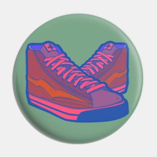 Vintage hightop sneakers / kicks Pin