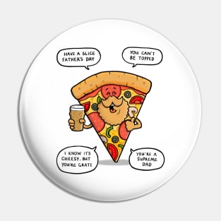 Father's Day Pizza Puns Pin