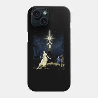 A WHITE WOLF Phone Case