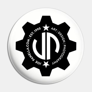 Joe Panella gear logo Pin