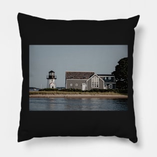 lighthouse on the shore Pillow