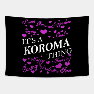 It's a KOROMA Thing Tapestry