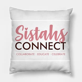 Sistahs Connect Tee Pillow