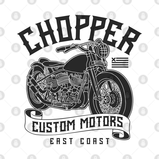 Chopper custom motor by Design by Nara