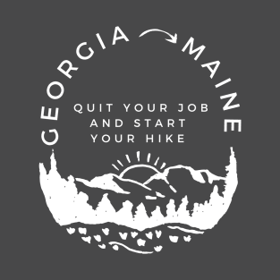 Appalachian Trail Georgia to Maine T-Shirt