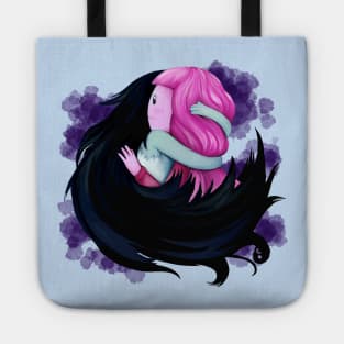 Bubbline Hug (from episode 'come along with me' - Adventure Time) Tote