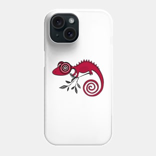 Chameleon Psychedelic Rosso Phone Case