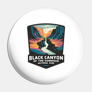 Black Canyon of the Gunnison National Park Emblem Pin