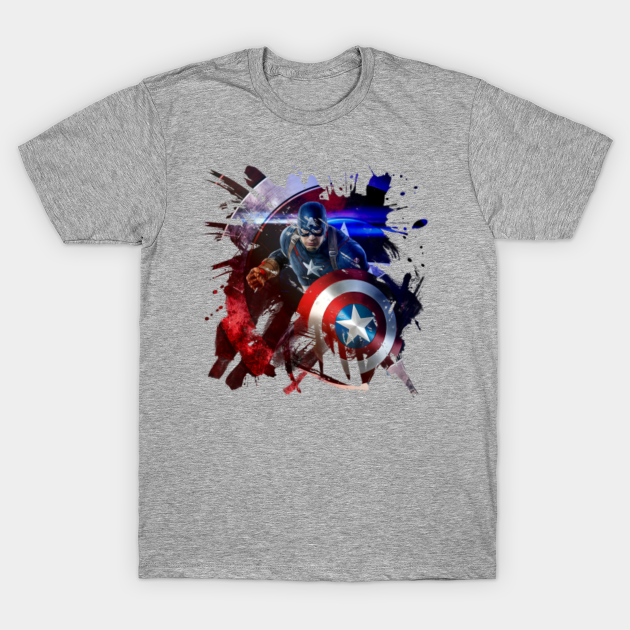 Captain America - Captain America - T-Shirt | TeePublic