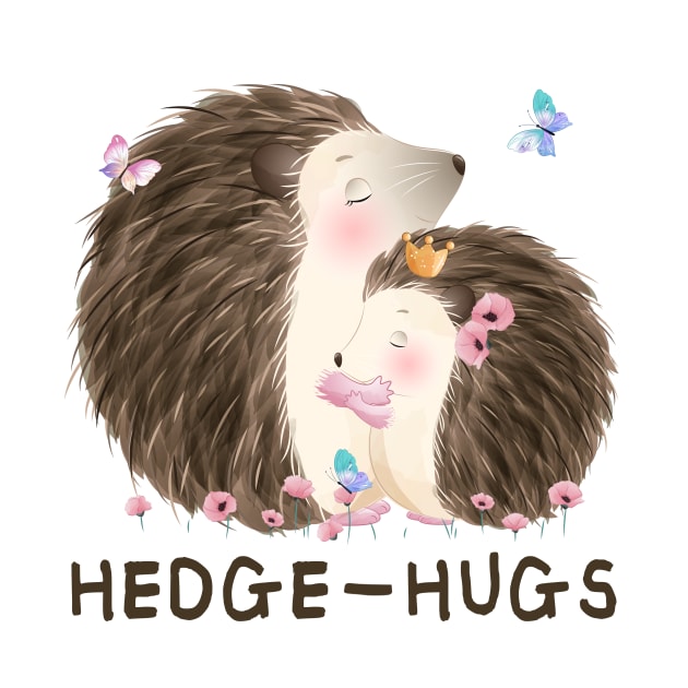 Hedge-hugs. Funny hedgehog by MasutaroOracle