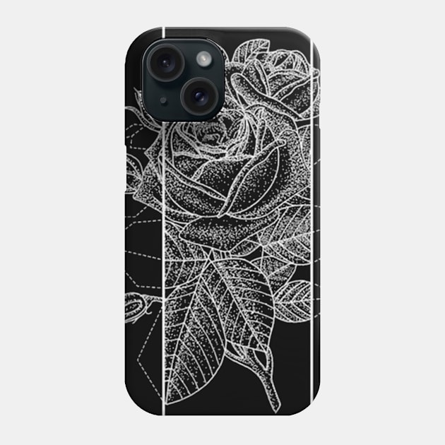 Rose Flower Phone Case by hitext