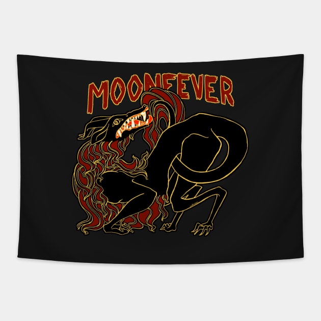 Moonfever Tapestry by Spidermimi