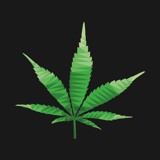 Cannabis Illustration by RosaLinde2803