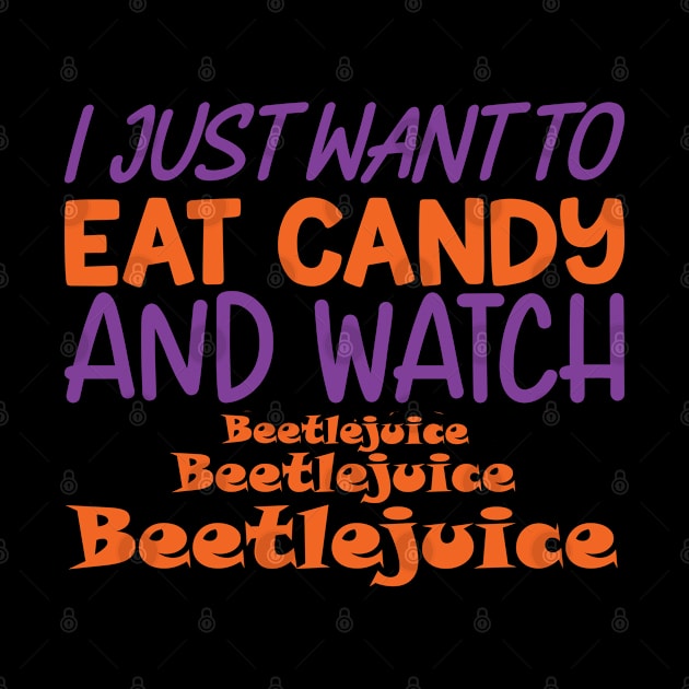 Beetlejuice, Beetlejuice...I dare you. by Classic Movie Tees