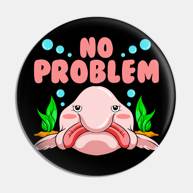 Funny Blob Fish Pins and Buttons for Sale