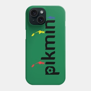 Pikmin Typography Phone Case