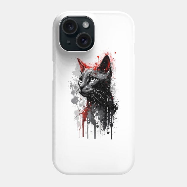 Russian Blue Portrait Phone Case by TortillaChief