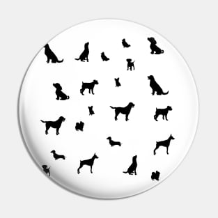 Cute black dogs Pin