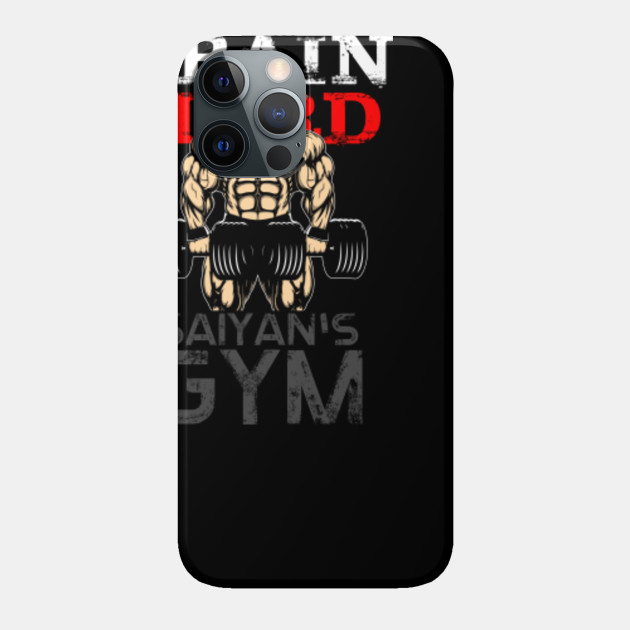 TRAIN HARD - Goku's GYM - Dragon Ball Z - Phone Case