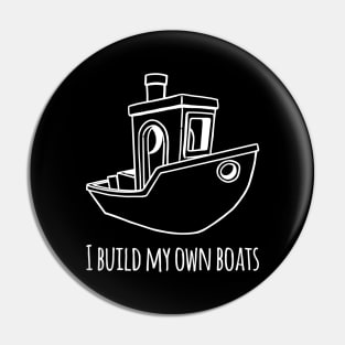 I build my own boats Pin