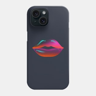 surreal lips Phone Case