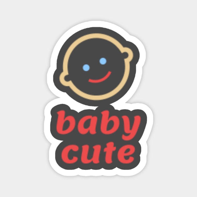 Cute Baby Magnet by Gnanadev