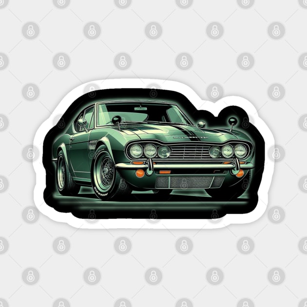 Jensen Interceptor Magnet by VintageCarsShop