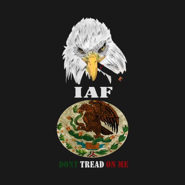 Don't tread on a Mexican with Smoking Eagle Maddogging by immigrantaf