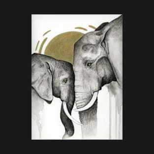 watercolor elephant T-Shirt