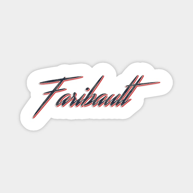 Faribault City Magnet by PowelCastStudio