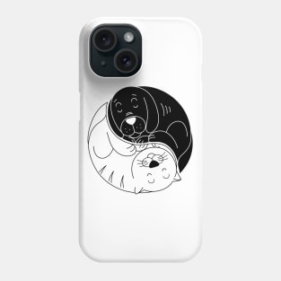 Cats and Dogs Phone Case