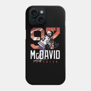 Connor McDavid Edmonton Landmark Phone Case