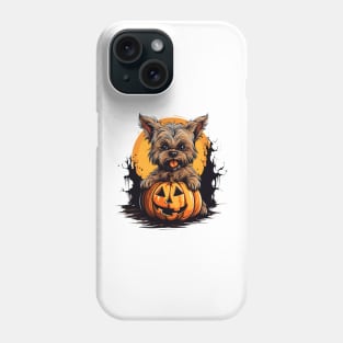 Halloween Yorkshire Terrier Dog #2 Phone Case