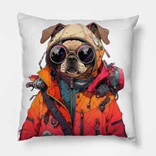 Dog of the Badlands Pillow