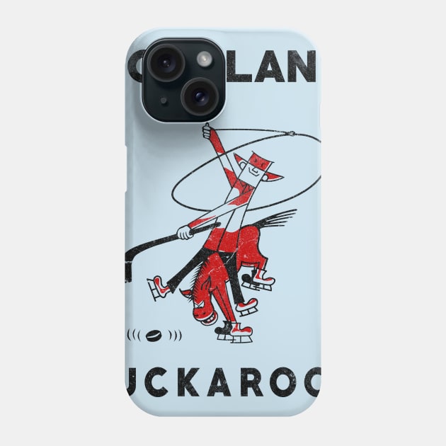 Classic Portland Buckaroos Hockey 1960 Phone Case by LocalZonly