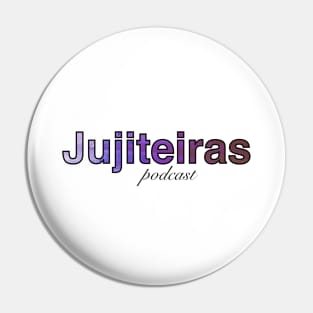 Jujiteiras Podcast artistic logo with white background Pin