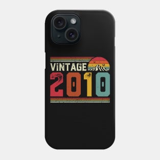 Vintage 2010 Birthday Gift Retro Style Phone Case