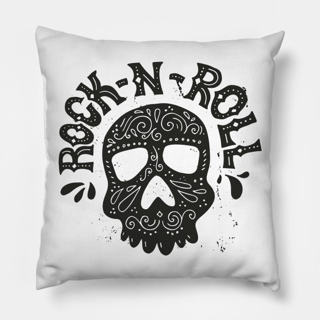 Rock-n-roll Pillow by Favete